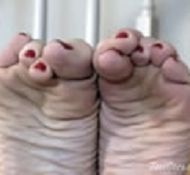 Kittys lubed feet tickle toes game jennnifer footfetish